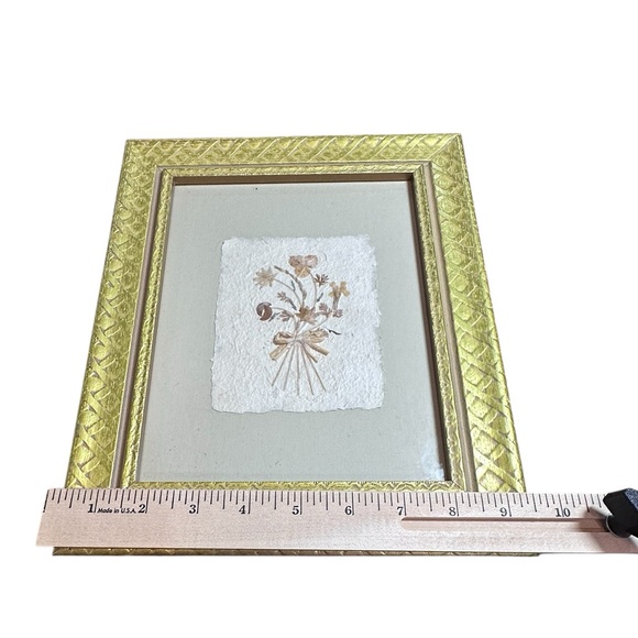 Vintage Pressed Botanical Art – Set of 2 | Framed Floral Wall Decor - Picture 3 of 15